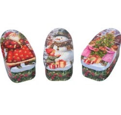 VIN3555 Vintage Christmas Small NoveltyTins